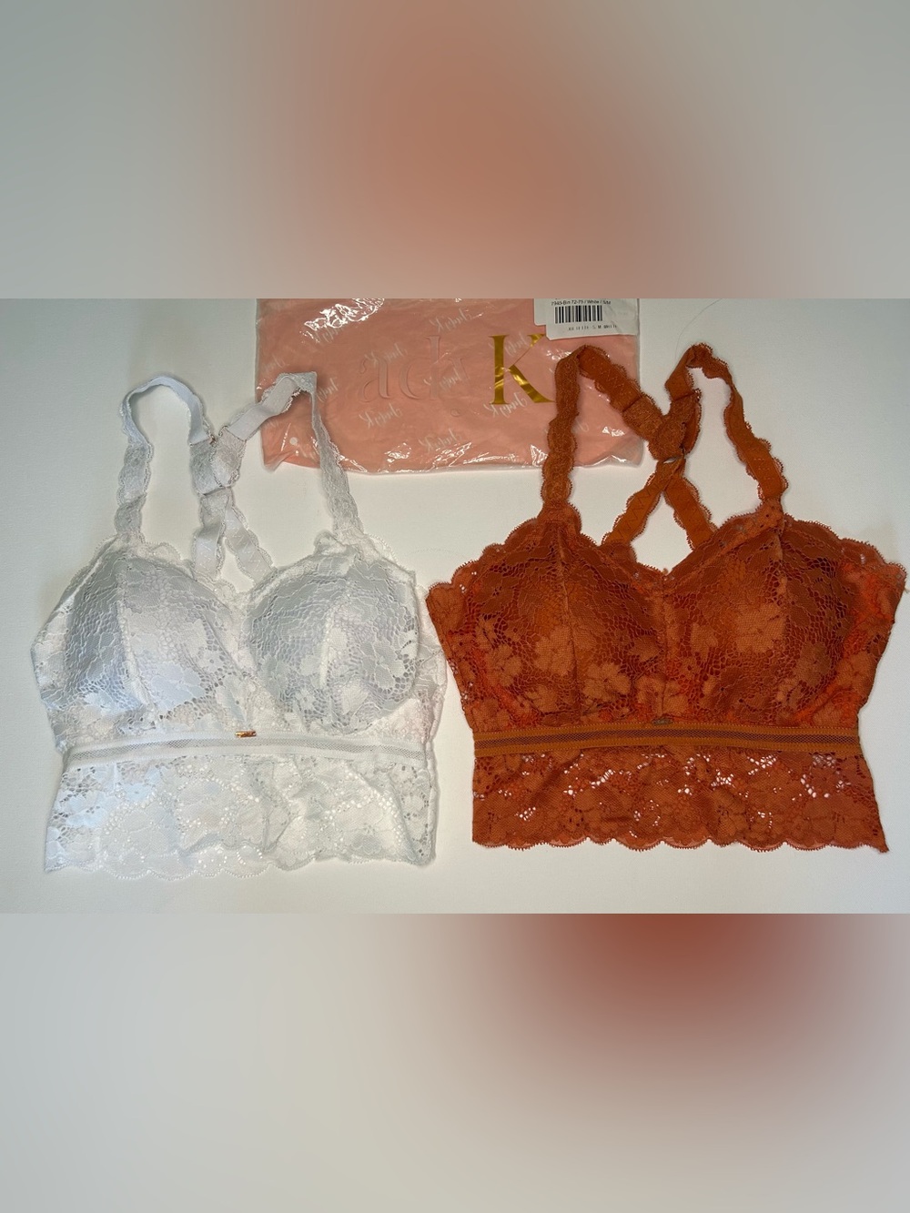 Lace Bralette Set Juliette Deluxe Racerback bras feminine fairy lady k